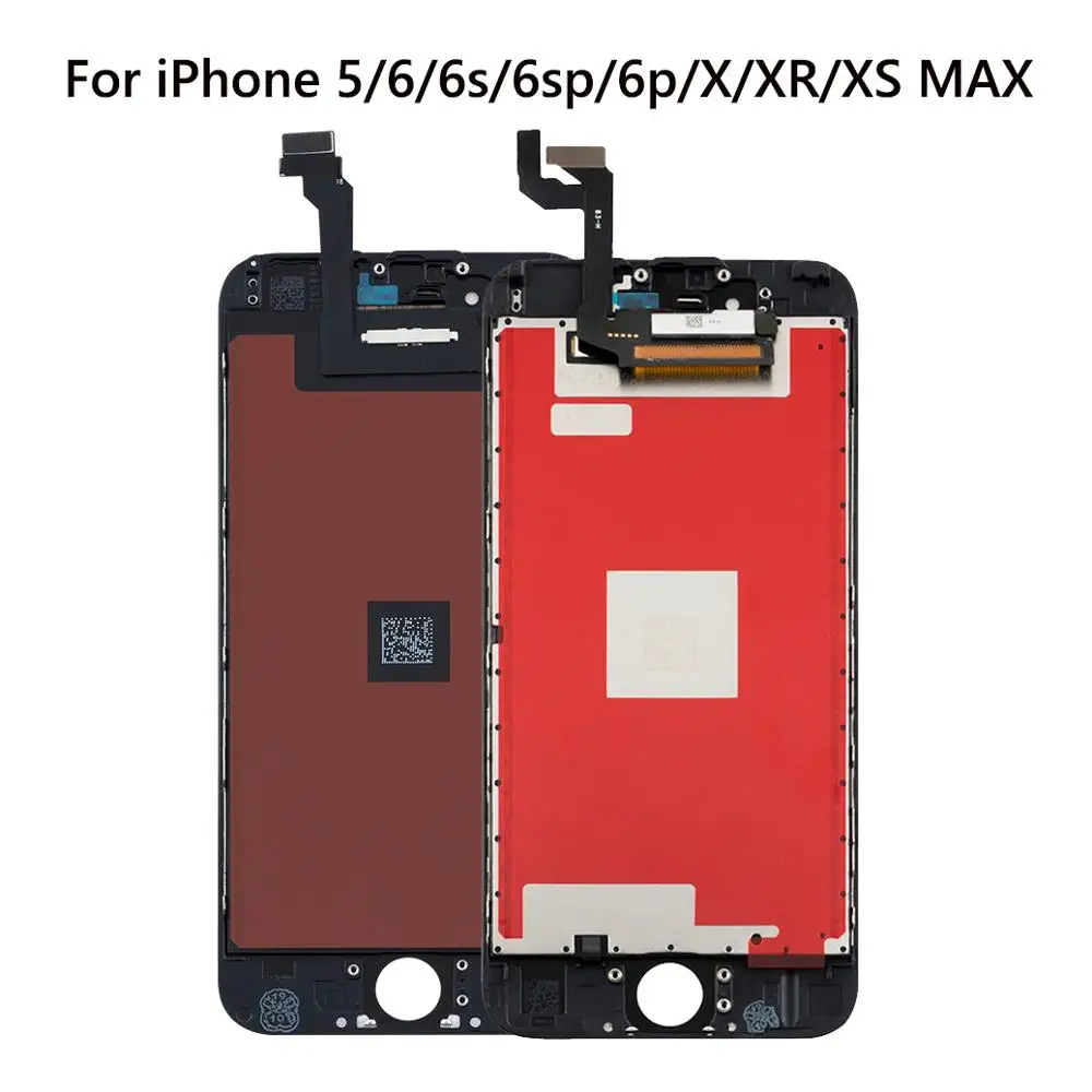 Высокий ЖК дисплей для iPhone 6 6s plus 5S 7 8 Lcd мобильный телефон Запчасти X XS MAX сенсорный