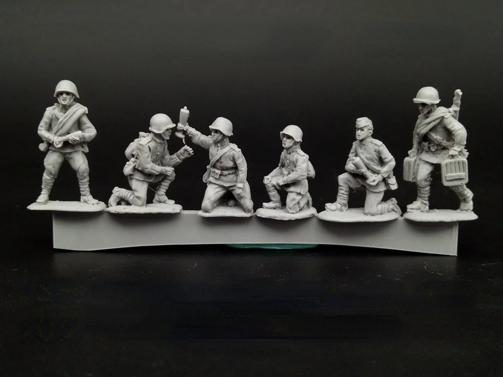 Масштаб 1/72 литье под давлением смола набор для сборки Вторая мировая война