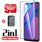2в1 полное покрытие экрана + камера пленка для Huawei Honor 9A 9C 9X 8A Pro 8X 8S P30 P40 Lite E Y5 Y6 Y9 2019 Y6S Y9S Y5P Y6P Y8P пленка