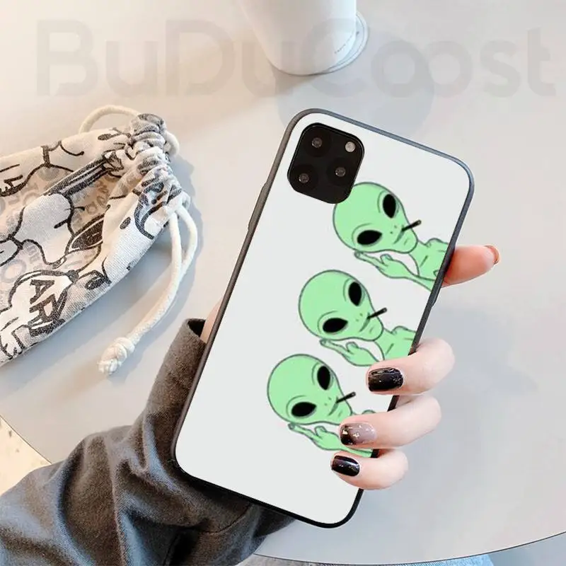 ufo luxury unique phone cover for iphone 11 pro 11 pro max x xr xs max 7 8 plus 6s plus 5s 2020 se cover free global shipping