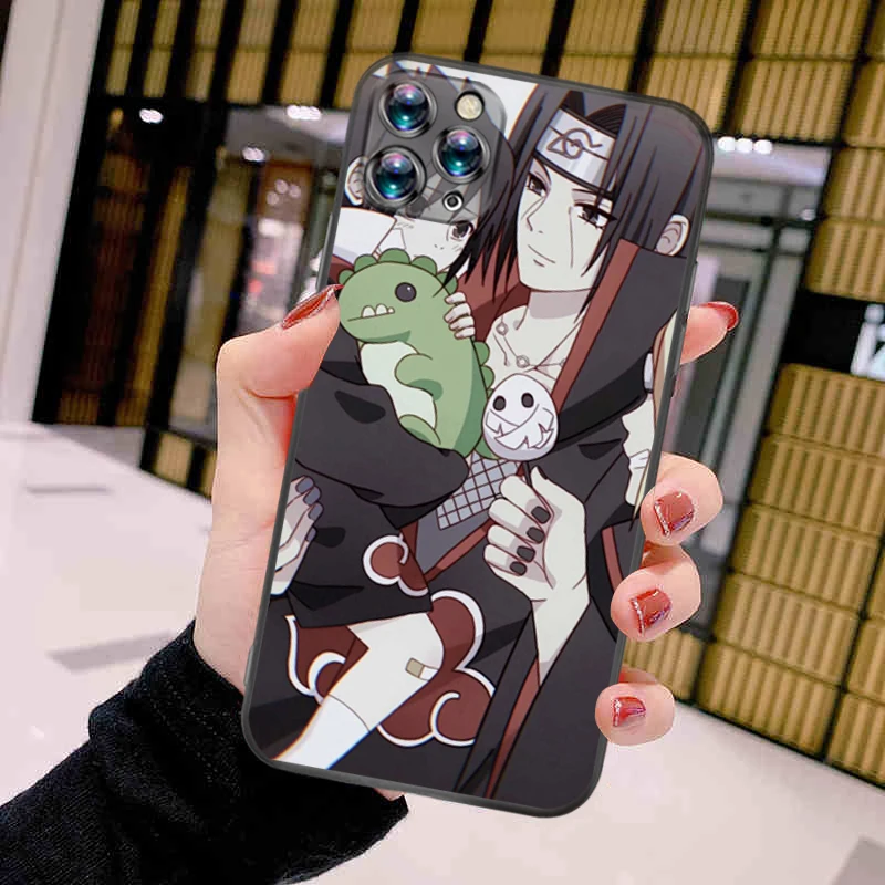 

N-Naruto Kakashi S-Sasuke Phone Case For iPhone 11 Pro MAX Cute Shell Soft Coque Ultra Thin Cheap Luxury Full Protection