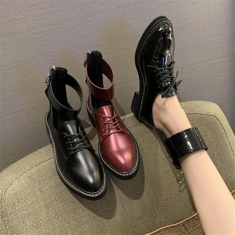 

2020 Spring Autumn New fashion Women shoes Back zipper wild Ladies Shoes Wild Wear-resistant non-slip bottom casual shoes