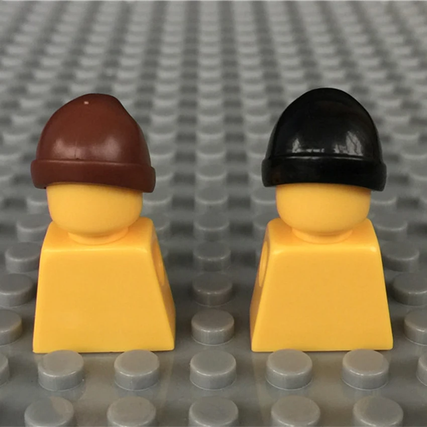 Совместимые фигурки строительные блоки MOC шляпа шлем лыжная Кепка Шерстяная