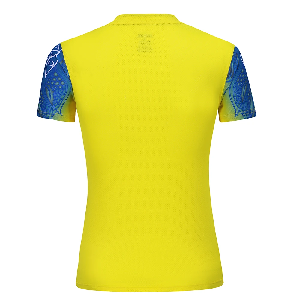 Новинка 2020 женская футболка для бадминтона с коротким рукавом | Спорт и