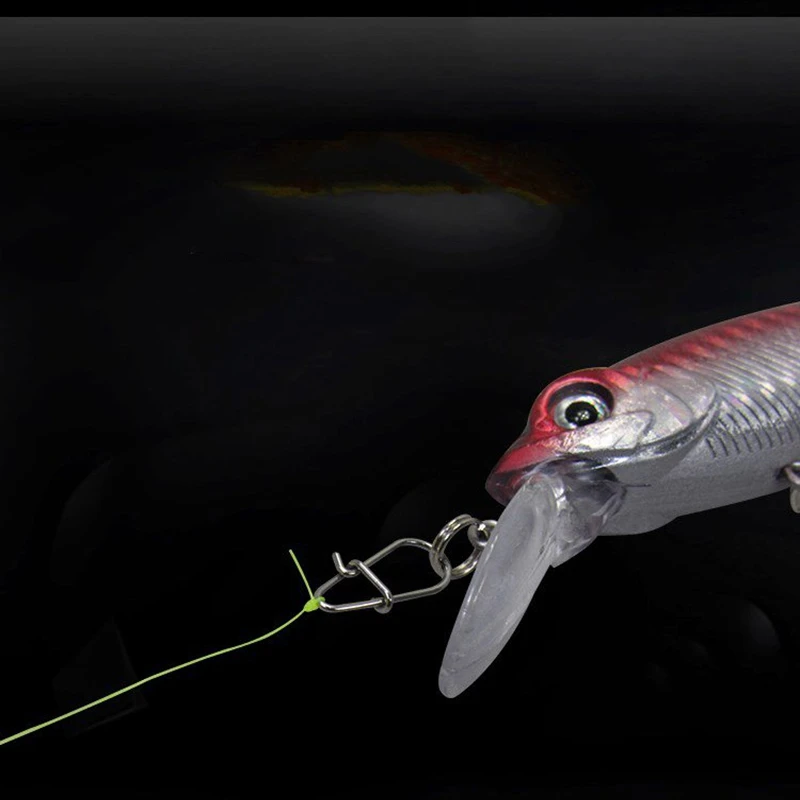 25 шт. рыболовные аксессуары из нержавеющей стали поворотный Рыболовный