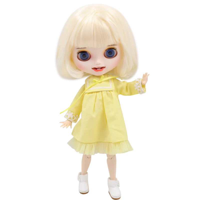 ICY Blyth кукла на заказ с руками Набор для тела Новая Улыбка Рот матовое лицо 1/6 игрушки BJD DIY модные куклы подарок для девочки специальное предложение
