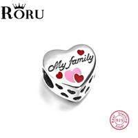 warm family charm is suitable for original bracelets and bracelets 925 sterling silver high end jewelry