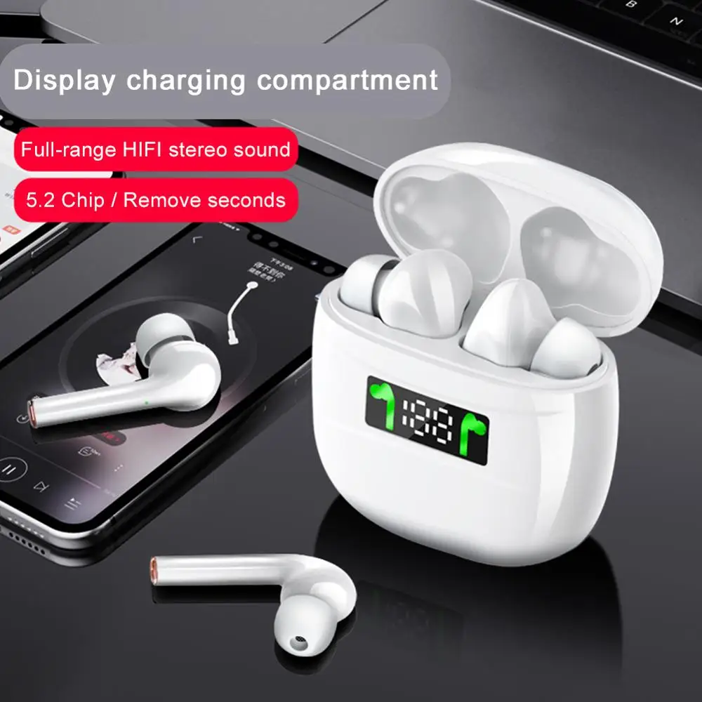 TWS-стереонаушники J3 PRO с поддержкой Bluetooth 5 2 и сенсорным управлением | Электроника