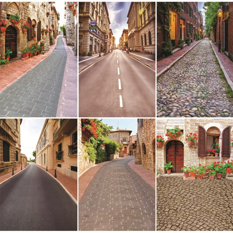 

Vinyl Custom Photography Backdrops Prop street Photography Background 200509H-01
