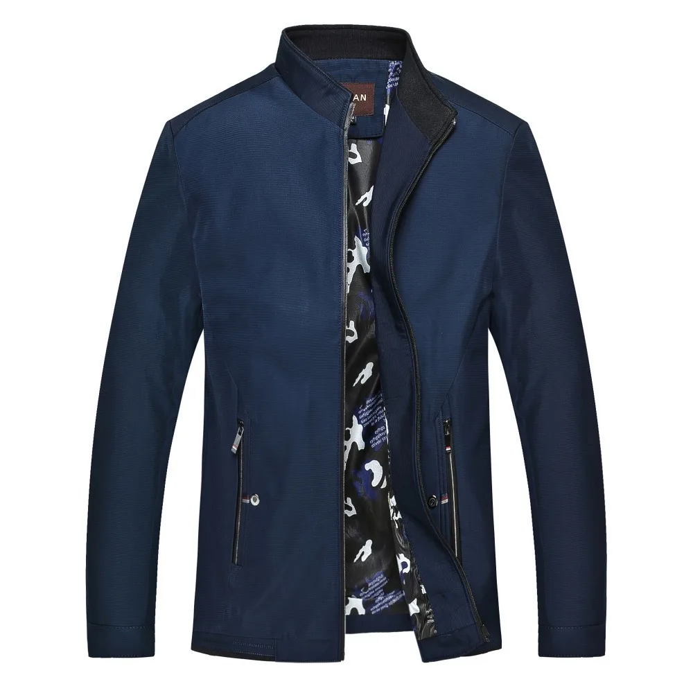 

8XL 7XL 6XL Spring Thin Jackets Men Solid Zipper Bomber Jacket Windrunner Men'S Windbreakers Casual Male Coat Wind Breaker