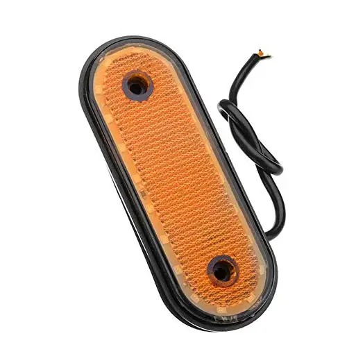 10X LED Side Marker Light Amber Indicator Turn Signals Lamp for Bus Truck Trailer Lorry Caravan | Автомобили и мотоциклы