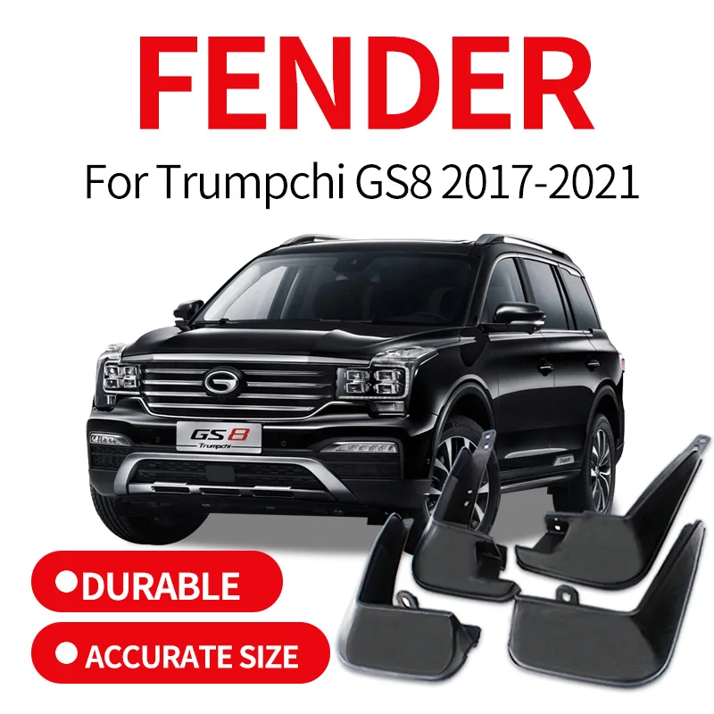 

Mudflap For Trumpchi GS8 2017 -2020 2021 Car Fender Mud Guard Splash Flaps Mudguards Modified Parts Front Tire Rear Gear Skin