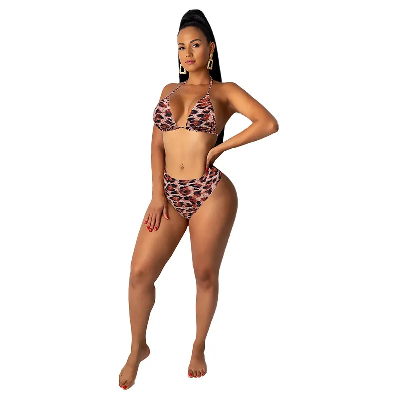 

2020 Hot Sale New Design Styele Casual Clothing Sweatwear Sweet Sexy Fashion Soft Good Fabric Women Bikinis Set 10114