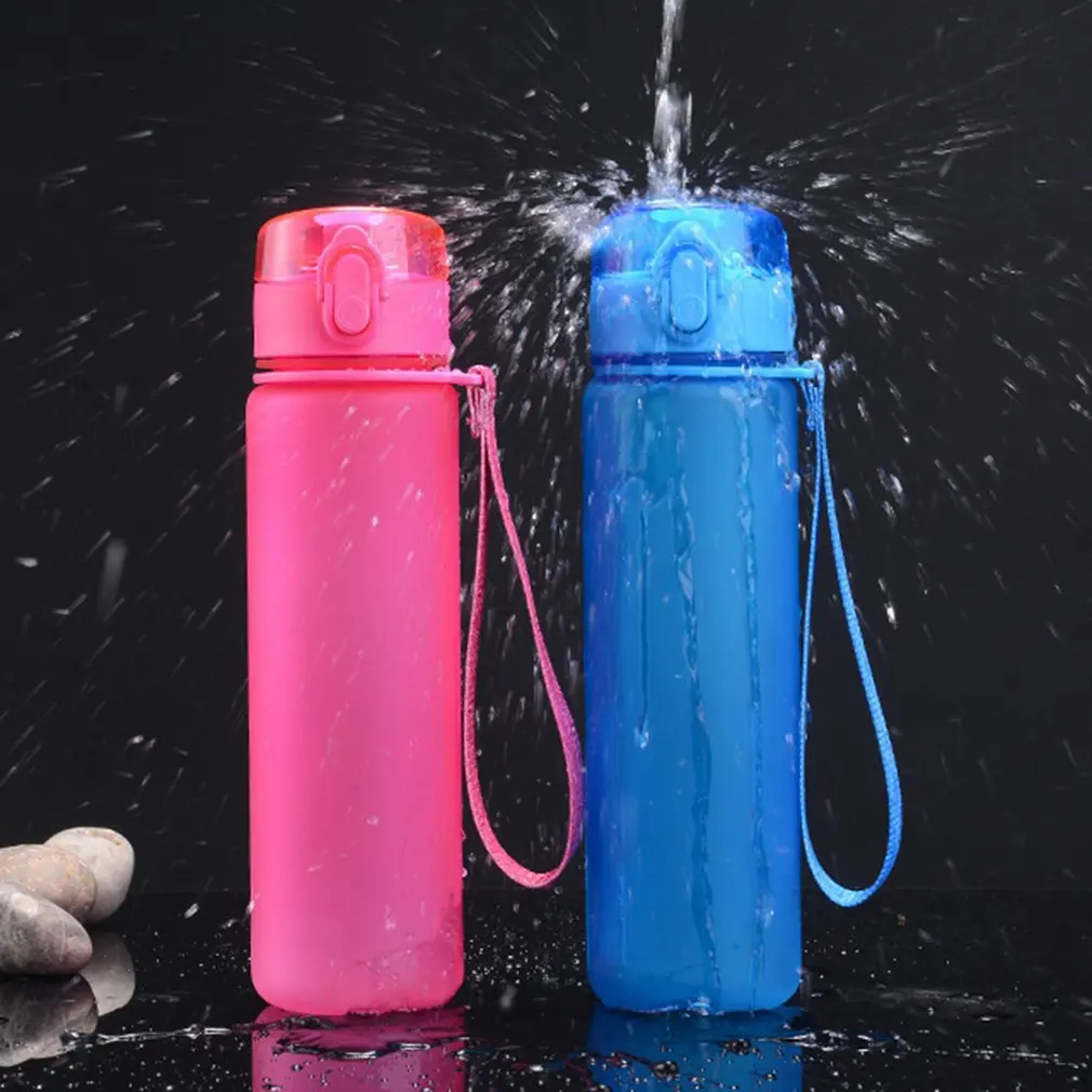 Креативная Матовая бутылка для спорта на открытом воздухе летняя Студенческая