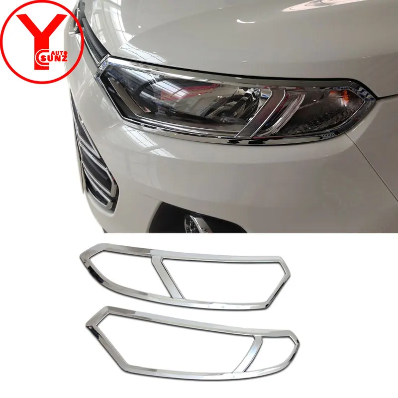 YCSUNZ ABS Хромированная Крышка для фар автомобильный Стайлинг Аксессуары ford ecosport