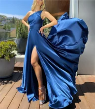 Feminino longo fenda vestido de festa sólido fino simples temperamento maxi vestido elegante feminino roupas sem mangas versátil outono vestido (1)