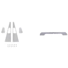 Противоскользящая пластина впускная решетка с корпусом противоскользящая доска отражающая полоса для MN D90 D99S MN99S 112 Радиоуправляемая машина