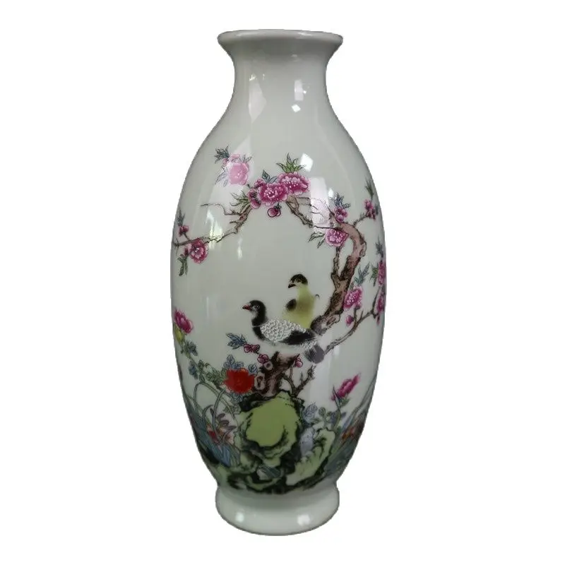 

Китайский Старый Фарфор розовый цветок и фотоэлемент