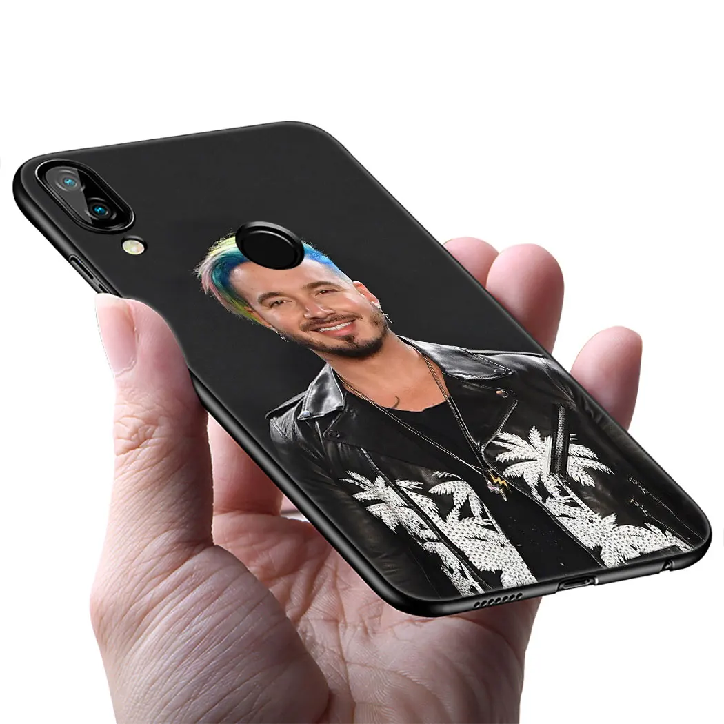 Singer J Balvin Soft Silicone Case for Huawei Mate 30 Pro Lite Y9 Prime P9 P8 Cover |