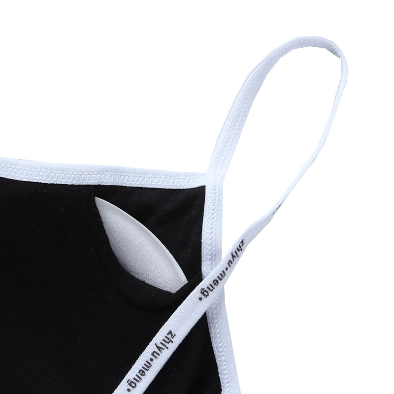 5 шт./лот бюстгальтер для школьниц дышащий подростка детей Adolescente однотонные Цвет