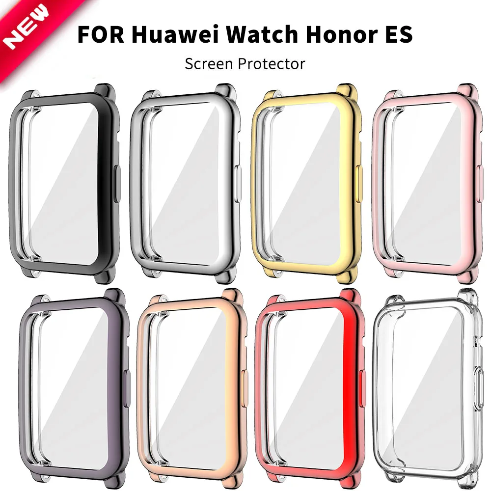 

TPU Cover for Huawei Honor Watch ES Case Screen Protector Soft Shell for Huawei Honor ES Case Smartwatch Accessories