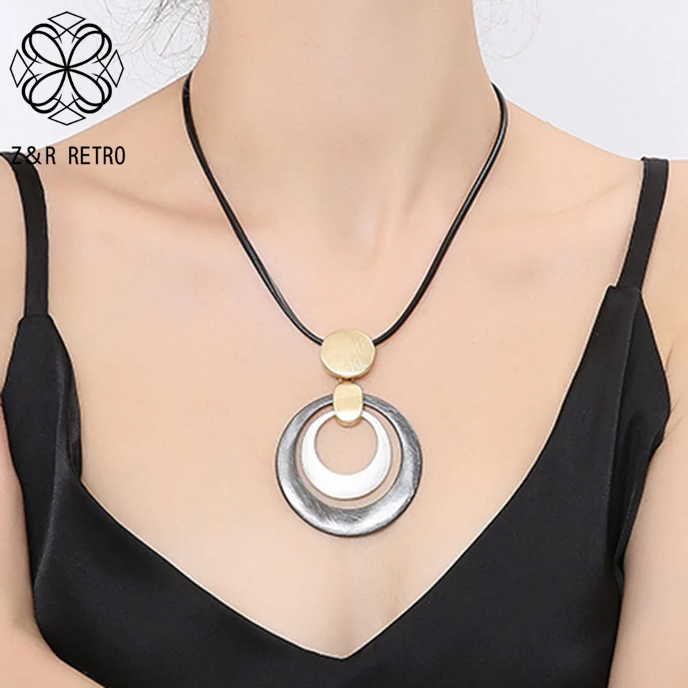 Модное ожерелье цепочки подвеска ювелирные изделия для женщин необычное