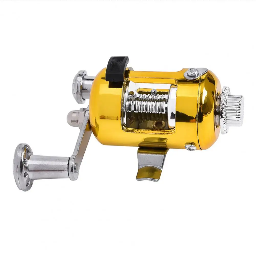 

mini fishing rod with metal rotating fishing reel, telescopic metal wear-resistant outdoor fishing reel, fishing accessories