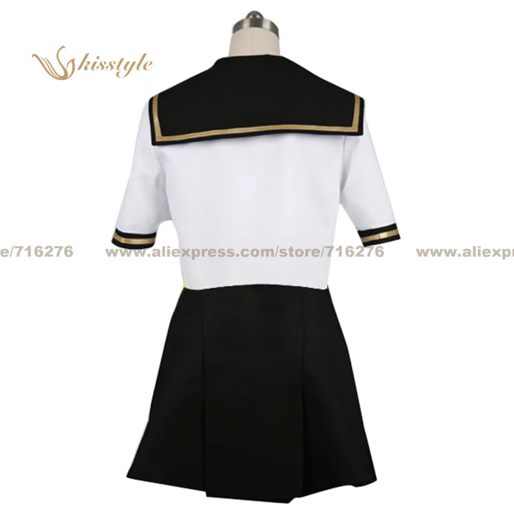 Kisstyle Модная Белая школьная зимняя Униформа школьника шамуган без шаны костюм для