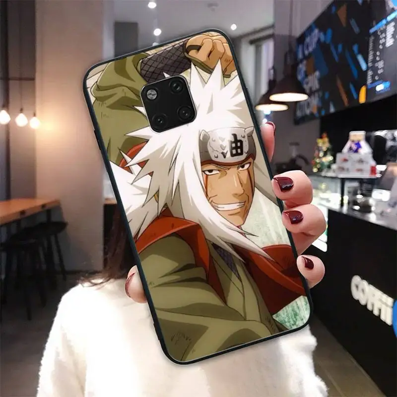 

Jiraiya NARUTO soft TPU black case cover for Huawei mate 9 10 20 30 lite 9 10 20 30 pro 20X coque