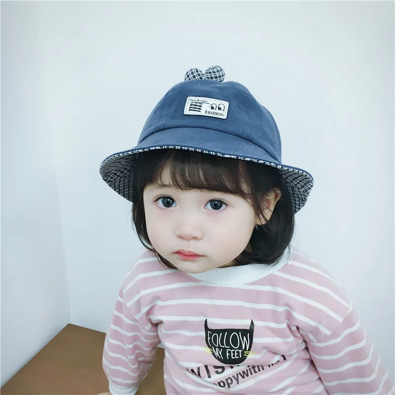 Foldaway/весенне Осенняя шапка для маленьких детей Солнцезащитная мальчиков и