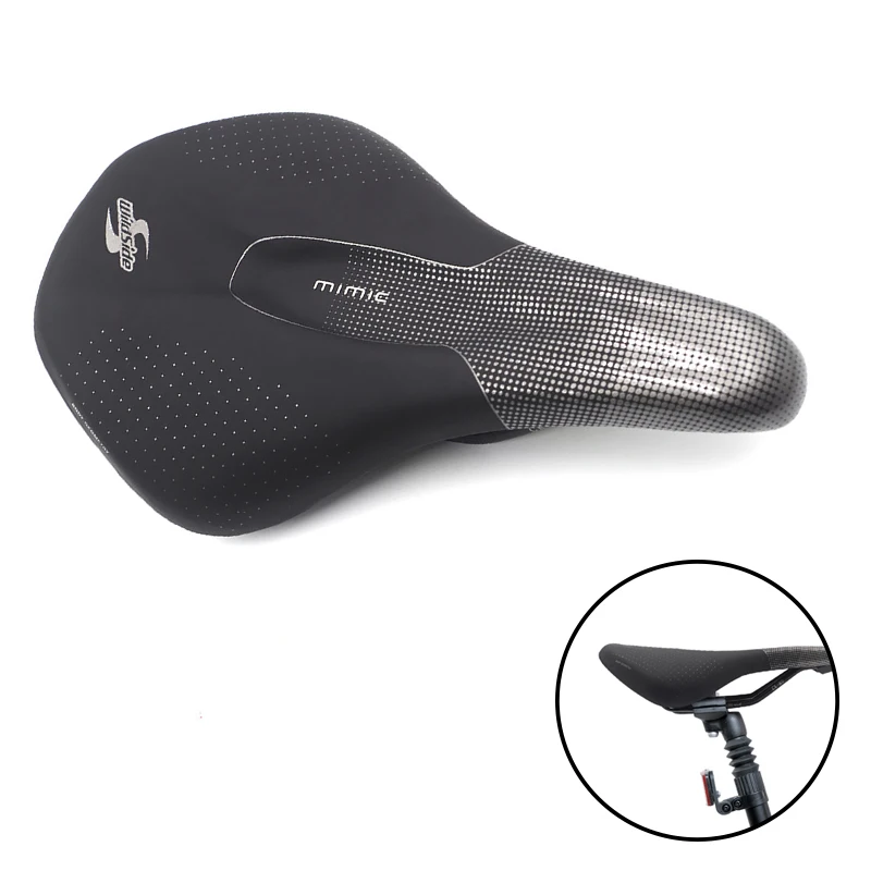 

WILDSIDE Bike Saddle MTB Mountain Road Bike Seat Ultra-light Cycling Cushion Comfortable Shockproof Bicycle Saddle 245mm*155mm