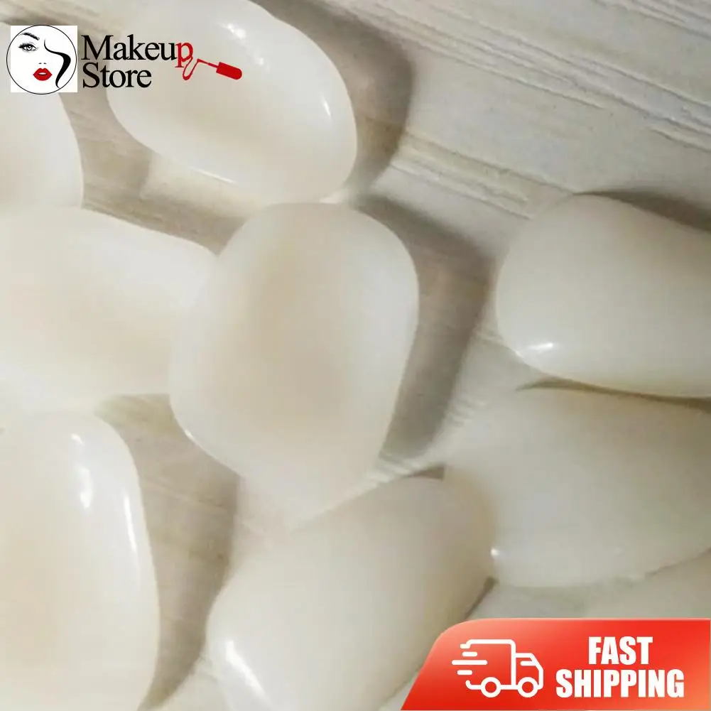 50 шт. зубов Фанера ультра зубы Красота тонкий отбеливание смолы передней верхней