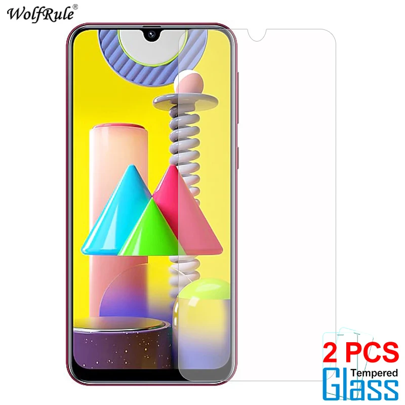 2 шт Защитное стекло для Samsung Galaxy M31 закаленное защитная пленка телефона M315 6 4''