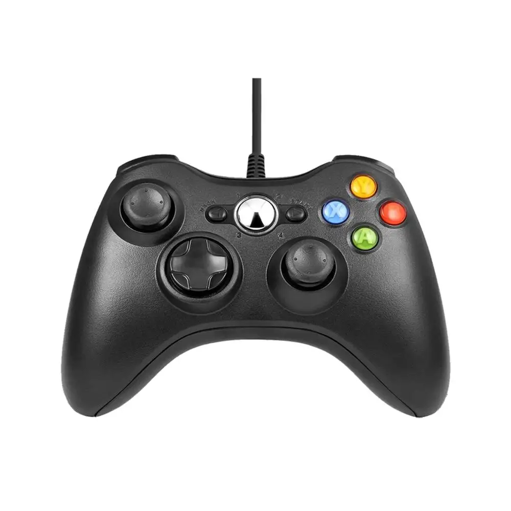 Для xbox 360 USB проводной геймпад Поддержка Win7/8/10 Системы пульта джойстик для xbox 360 Slim/жир/E консоли джойстик, геймпад