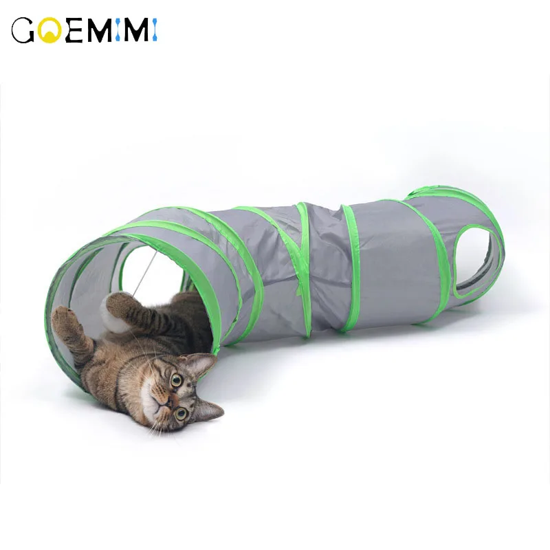 Туннель для кошек складная игрушка котят кроликов щенков кошек|Игрушки кошек| |