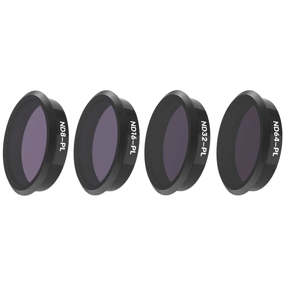 ND.PL 4in1 Для DJI Osmo фильтр для экшн-камеры UV/CPL/ND 8 16 32 64/натуральный Ночной объектив Фильтры комплект для Osmo аксессуары для действий быстрая установка - Цвет: ND.PL 4in1