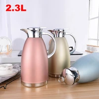 2 3l large capacity 304 stainless steel vacuum flasks kettle super long thermal hot water thermos home coffee insulation jug