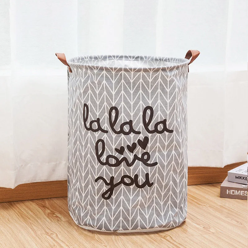 Складная корзина для белья большая емкость водонепроницаемая хранения одежды