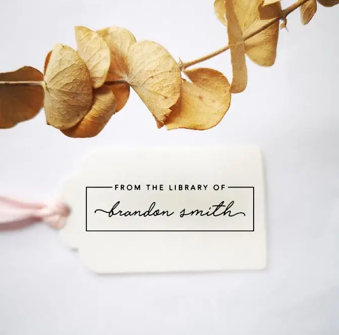 Изготовленный На Заказ библиотечная печать индивидуальный учитель название