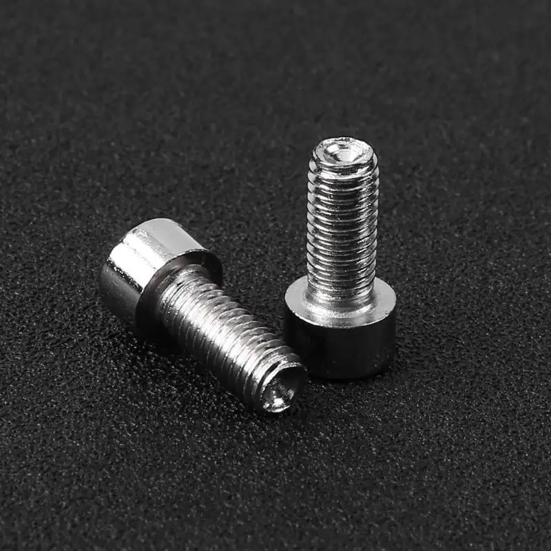 10 шт./пакет велосипедные бутылки для воды со клетка болты Самонарезающий винт в