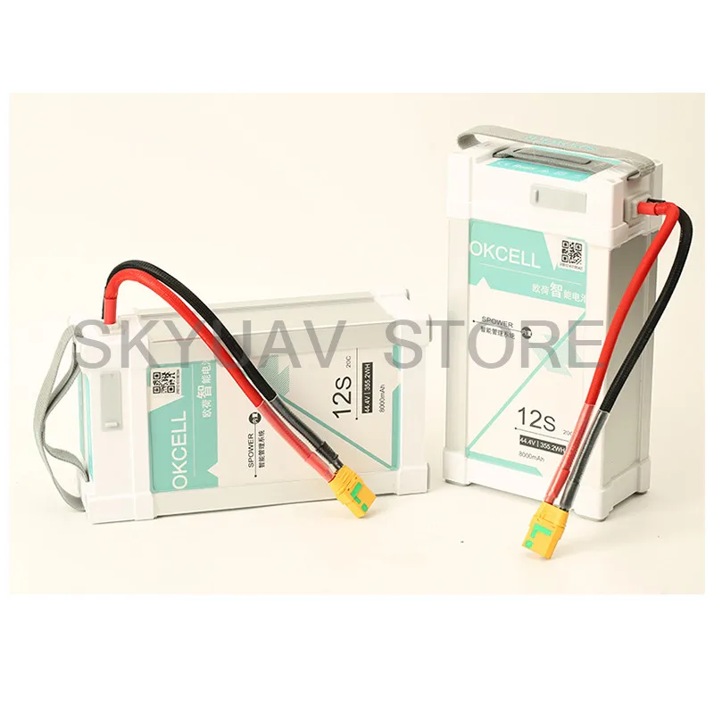 Оригинальный OKCELL 44 4 V 12S 8000mah аккумулятор для беспилотного летательного аппарата