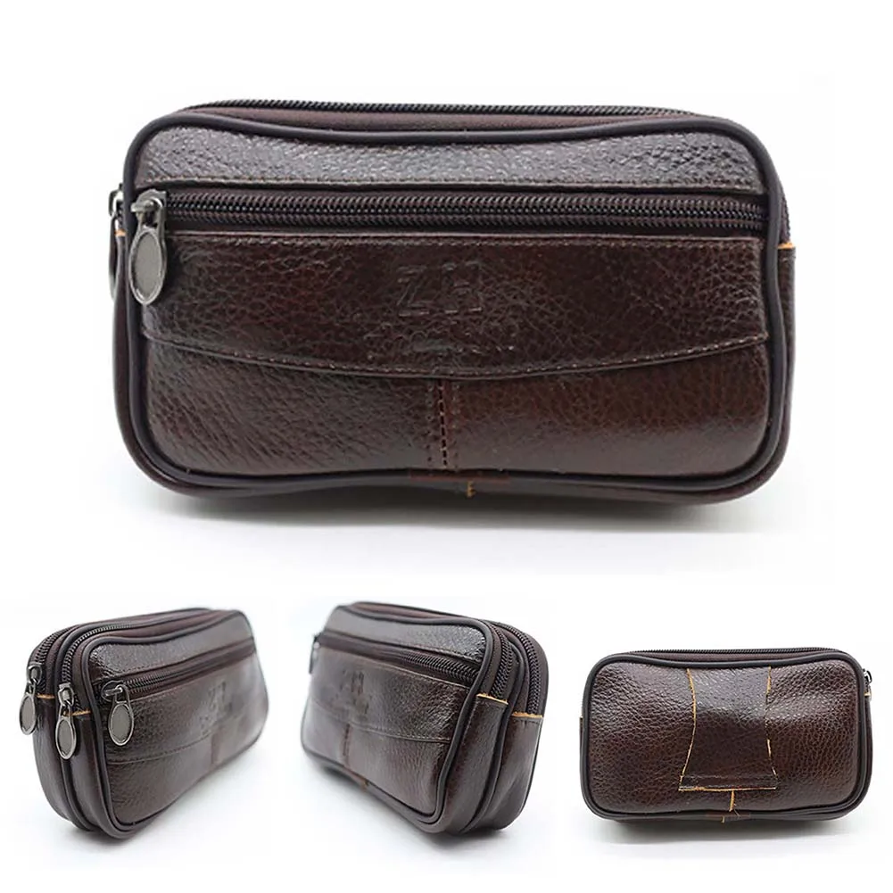 Сумка-мессенджер Мужская из искусственной кожи на молнии | Спорт и развлечения