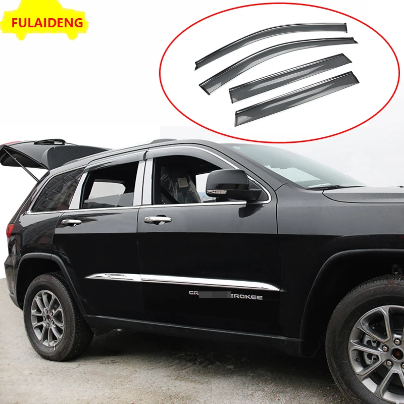 4 шт. для Jeep Grand Cherokee 2014 2018 автомобильное окно Анти туман защита от дыма | Навесы и укрытия -4000089066366