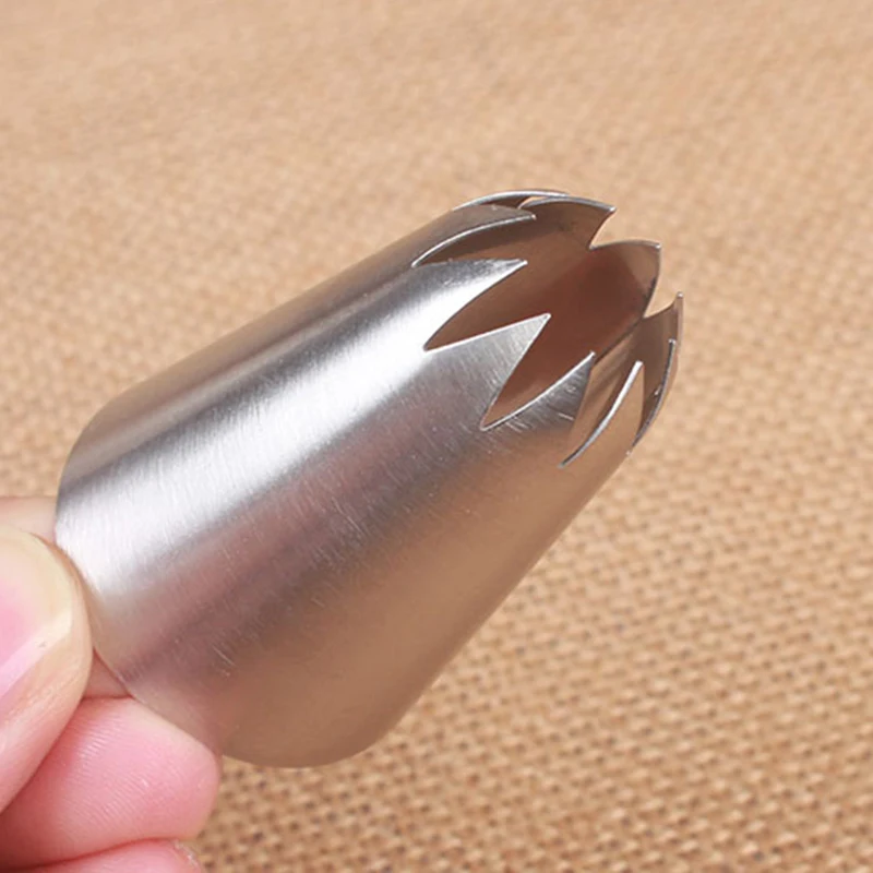 C10 Экстра большая, из нержавеющей стали DIY насадки для кондитерского мешка Кекс Торт кондитерский мешок для крема насадка для украшения торта инструменты