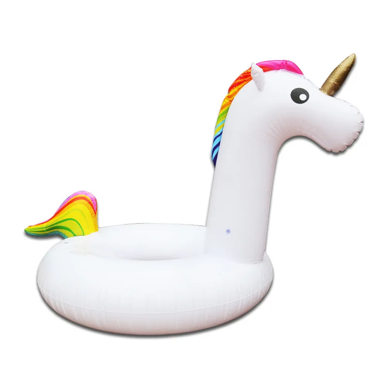 175 см гигантский Единорог водные игрушки надувной бассейн плавающий круг для