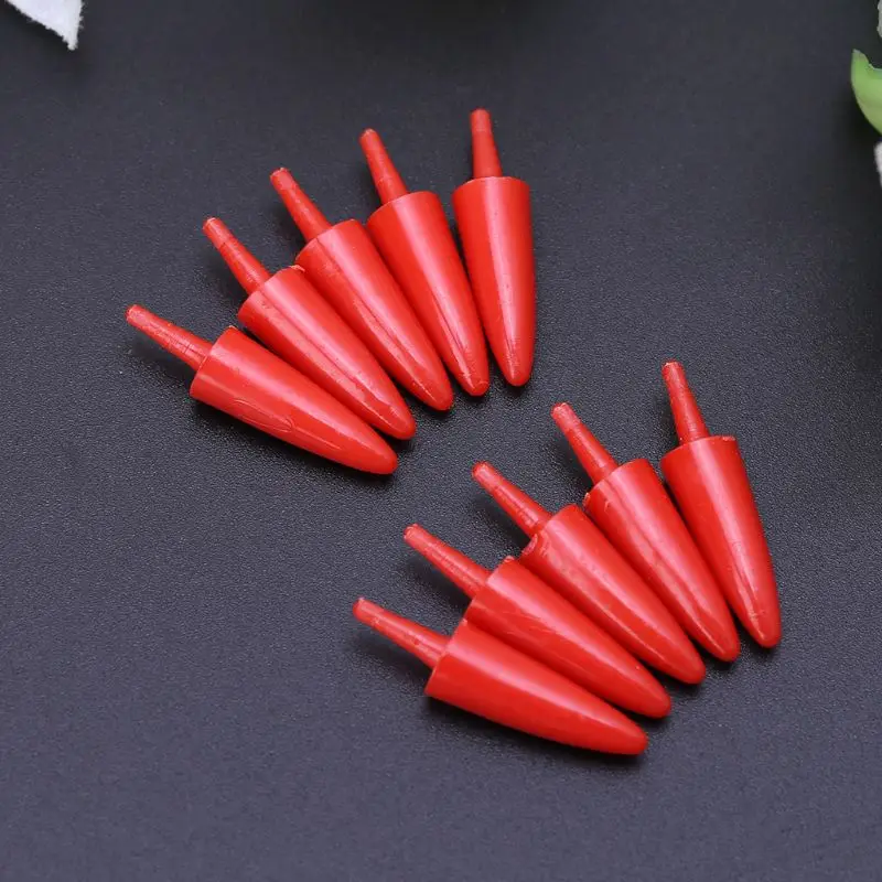 

50pcs 12x23mm Plastic DIY Snowman Nose for Handmade Craft Children Kids Toys Christmas Decor 97BC