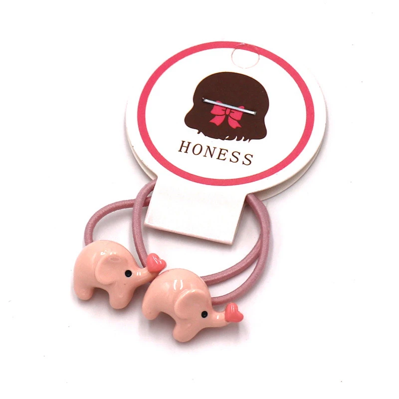 2 шт. Детские резинки для волос с животными | Аксессуары одежды