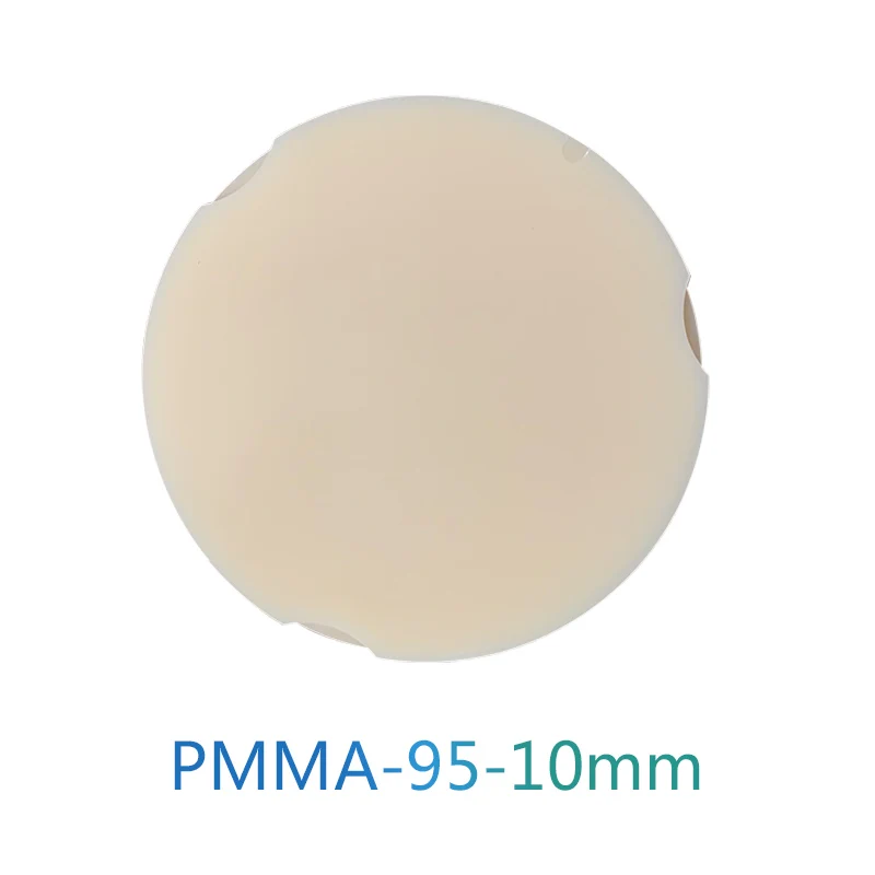 95*10 мм CAD/CAM блок PMMA пустые стоматологические лабораторные изделия диски диск для
