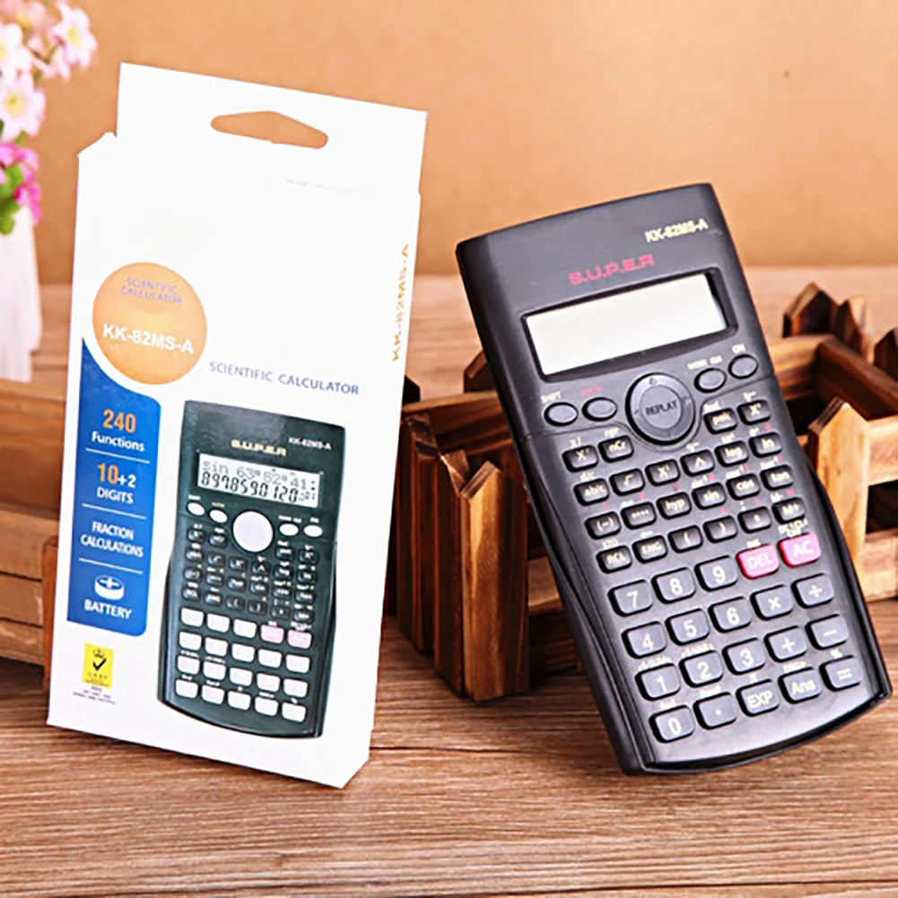 Portable Scientific Calculator Math Calculation Stationery School Office Engineering Multifunction Student | Компьютеры и офис