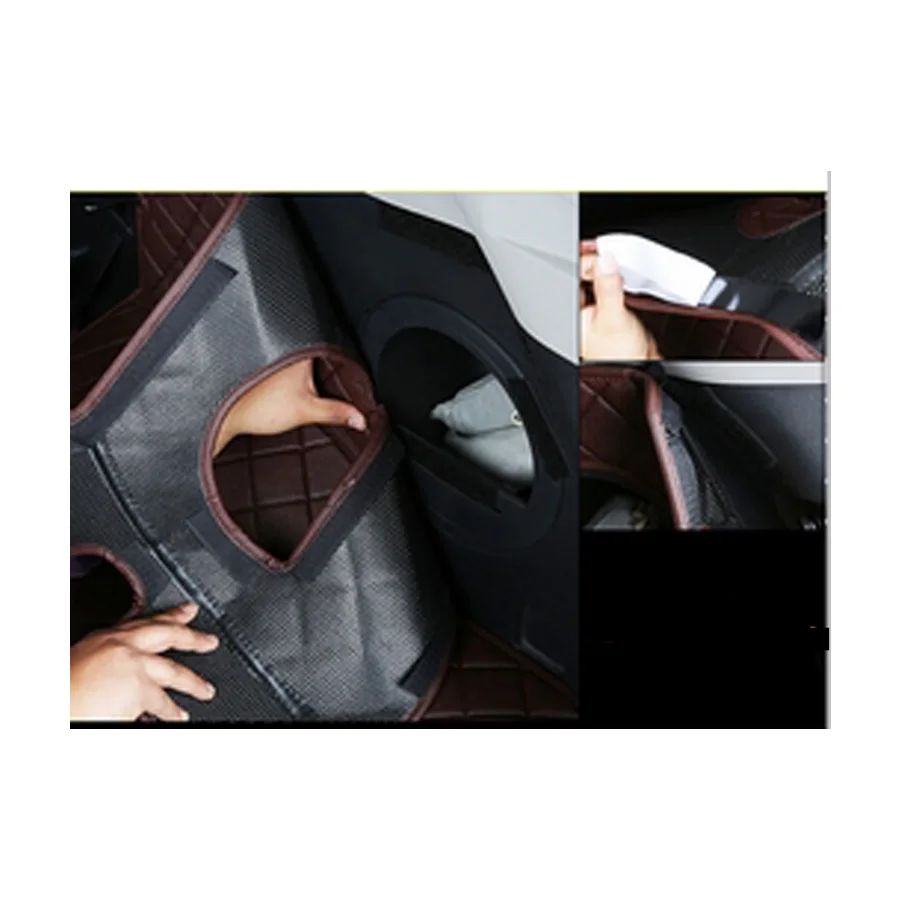 Высокое качество Pu Специальный автомобильный багажник коврики для Jeep Wrangler 4 - Фото №1
